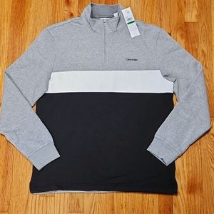 Calvin Klein Quarter Zip Pullover Shirt